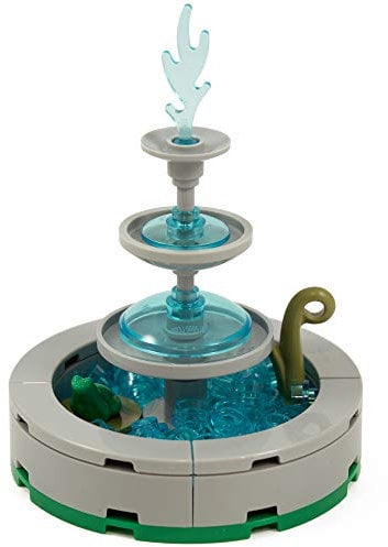 Fountain Water Feature | Made with Genuine LEGO parts | Instructions Included