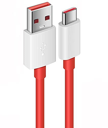 KP TECHNOLOGY OnePlus Dash Fast Charge Cable for OnePlus Nord 5 / Nord CE5 / Pad Lite/Pad 3/13 / 13R / Nord 4, 3, 2T / Pad 2 / Go / 12 / 12R / Open / 11 / CE 4, 3, 2 - Lite / 10T Pro 8 9 7T 7 6T 5