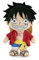 One Piece - One Piece - 28 Zentimeter - Luffy, Sanji, Roronoa Zoro, Shanks - Super Soft Qualität (Luffy)