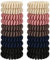 JessLab Spiral-Haargummis, 20 Stück Spurlose Telefonkabel-Haargummis Ohne Falten Spiralarmband Kunststoff Coil Pferdeschwanz Halter No-damage Stirnband Haarschmuck für Mädchen Frauen Damen Geschenk