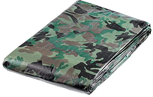 Telone KADAX Moro, telone in tessuto di varie dimensioni, telone protettivo in materiale robusto, copertura resistente con occhielli, telone per piscina (2m x 3m)