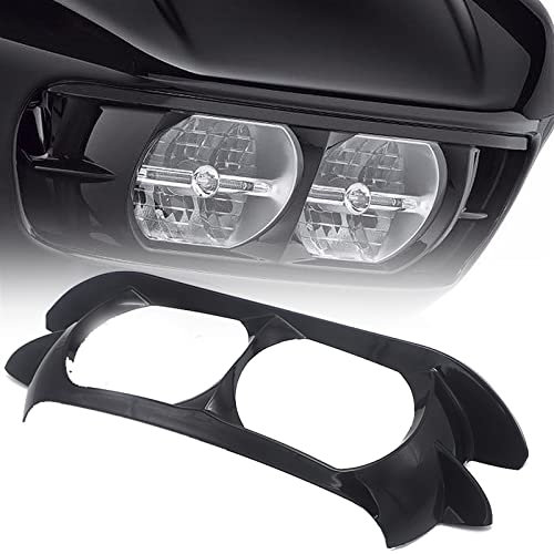 STATUZ Scheinwerferabdeckung Dual Scheinwerfer Verkleidung Blende Scowl 2015–2019 Für Harley Touring Road Glide Special FLTRXS Road Glide FLTRX Zubehör