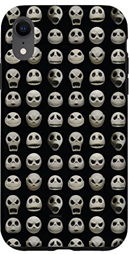 iPhone XR Disney The Nightmare Before Christmas Jack Expressions Black Case