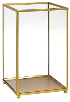 2x Kerzenhalter Noble 220 x 140 mm Gold