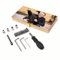 Wanapix | Coffret à outils personnalisé | Étui en Liège | Coffret Personnalisé avec Photo et Texte | Compris des outils tels que le Tournevis de Précision | 100% Personnalisé