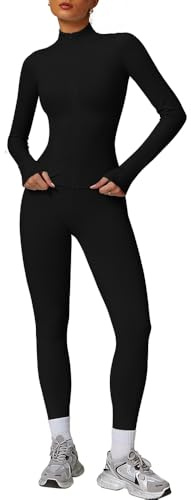JN JANPRINT 2 pz palestra set tuta tuta yoga tuta manica lunga activewear zip up top allenamento leggings abbigliamento fitness
