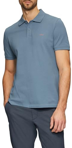 s.Oliver Herren Poloshirt (DE/NL/SE/PL, Alphanumerisch, L, Regular, Regular, hellblau-Petrol)
