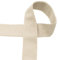Gummiband 50 mm Elastic Rib Band ab 1m geripptes Gummiband Bund Bündchen Gürtel, Farbe:hellbeige