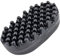 Brosse à cheveux en silicone, pinceau à cheveux bouclés, brosse à cheveux en caoutchouc, brosse de styler Dreadlock Twist, racket afro éponge afro lavable pour les barbiers et utilisation quotidienne