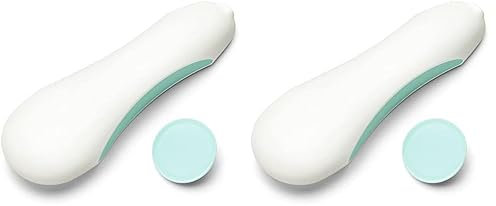 Lima eléctrica para pies PediCurve Solar| Lima para pies única que elimina suavemente los callos | Quita durezas eléctrico para pies que se puede cargar mediante células solares o USB (Paquete de 2)