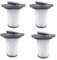 Puupaa Lot de 4 filtres d'aspirateur pour ZR009005 X Force Flex 8.60 RH9637 RH9638 sans fil - Kit d'amélioration d'aspiration lavable