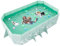 Piscina pieghevole non gonfiabile, piscina ispessita portatile resistente all'usura, base rigida e confortevole, ideale per giardino, cortile, campeggio, divertimento in famiglia, facile installazione