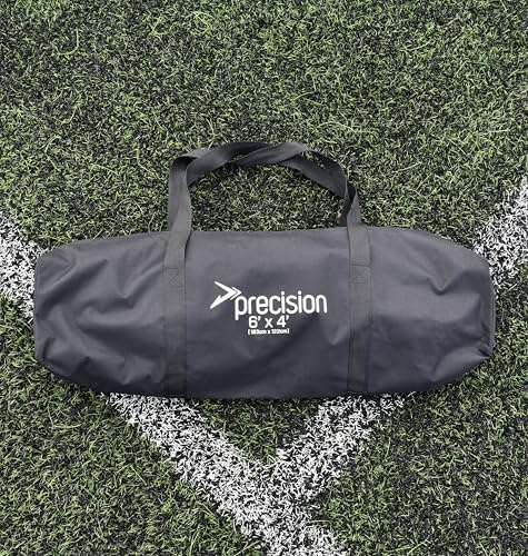 Precision Flexi Net Ersatz-Tragetasche, robuste Reisetasche mit Reißverschluss, Reise-Tragegriffe, strapazierfähiges Polyester-Design für Flexible Netzziele, schwarz, 1,8 x 1,2 m