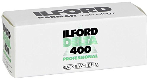 Ilford Delta 400 Professional, Schwarz-Weiß-Druckfolie, 120 (6 cm), ISO 400 (1780668)