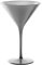 Stölzle Lausitz Verre à cocktail Elements 240ml I verres à Martini set de 6 I argent I verres à cocktail résistants au lave-vaisselle et aux chocs I en cristal de haute qualité