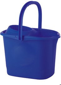 HELGUEFER - Cubo Fregona con Escurridor Rectangular 15 litros