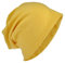 Miobo Jersey Slouch Beanie Unisex Herren Damen Mütze Trend Gelb-S