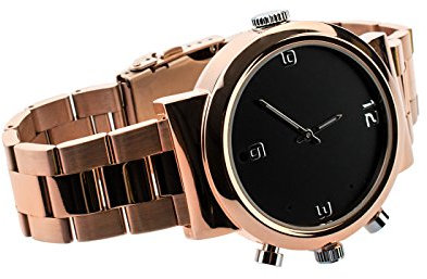 KOBERT GOODS A6 getarnte Full HD 1080P Überwachungs-Kamera in Einer Armbanduhr versteckte Mini Cam mit USB 2.0 Lade-Funktion Daueraufnahme Nachtsicht und Ton IR 12MP 32GB sowie Video-Aufnahmen