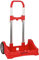 Safta Carro Evolution para Mochilas Escolares Plegable Ligero Resistente Diseño Único 400 x 280 x 850 mm, Rojo, 85cm