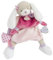 DOUDOU ET COMPAGNIE - Marionnette Doudou Peluche Chien - 28 cm - Rose - Collection Toopi - Idée Cadeau Naissance - Jouet Éducatif Interactif Amusant - Garantie Doudou Perdu - DC3083