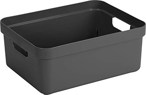 Sunware Aufbewahrungsbox Sigma Home 24 L anthrazit Boxen, Körbchen & Kisten