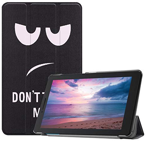 Lobwerk Cover für Lenovo Tab E8 TB-8304F 8 Zoll Tablethülle Schlank mit Standfunktion und Auto Sleep/Wake Funktion