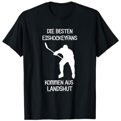 Eishockey Fans Landshut Spieler T-Shirt
