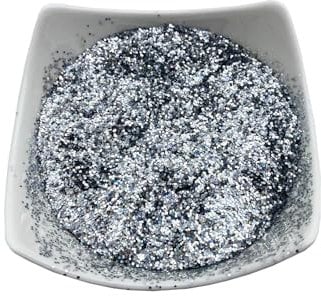 BEKATEQ Farbchips in Silber-Hologramm 500g, Dekochips, Farbflocken für Epoxidharz Bodenbeschichtung, 1K & 2K PU Bodenfarbe, Alkydharz Betonfarben - Garagenböden, Keller, Wohnraum, Werkstatt BK-130