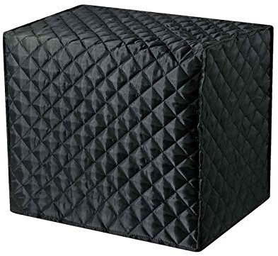 MOVKZACV Bread Maker Cover 43x28x38cm, Clip Cotton Polyester Quilted Toaster Dust Cover Protective Cover for Protect your Appliance, Machine Washable