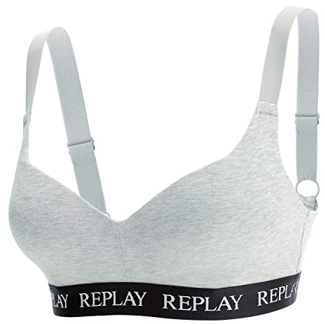 Replay Style 1 T/C 1pcs BH Light Grey Melange/Black/White L