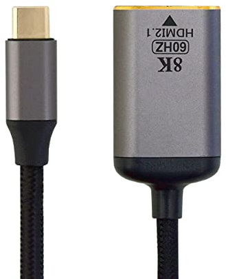 Cablecc USB4 USB-C Tipo C Sorgente a Femmina HDMI 2.0 Display Cavo 8K 60HZ UHD 4K HDMI Monitor Maschio
