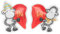 Sheepworld Partner-Handwärmer Schaf | Handwärmer in Schafform, in Geschenkbox, Mehrfarbig, PVC | Geschenk Paare, Winter, Weihnachten | 49951