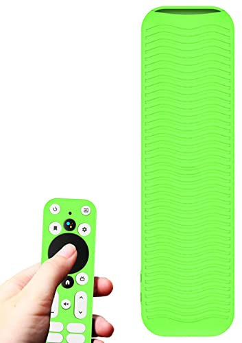 FASSME Remote Control Protective | Silicone Case for Android TV 4K UHD Streaming Device | Silicone Remote Case Holder Shockproof Remote Covers Protector