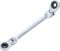 BGS 71028-10X12 | Llave combinada doble con carraca | angulable | con cabezas de anillo de perfil E | E10 x E12