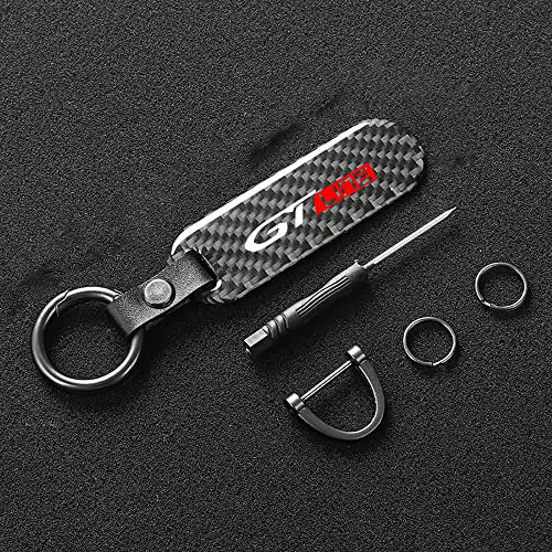 CREEST Auto Schlüsselanhänger Keyring Anhänger für Kia GT LINE GTI GT Werbegeschenke Autozubehör,A-1