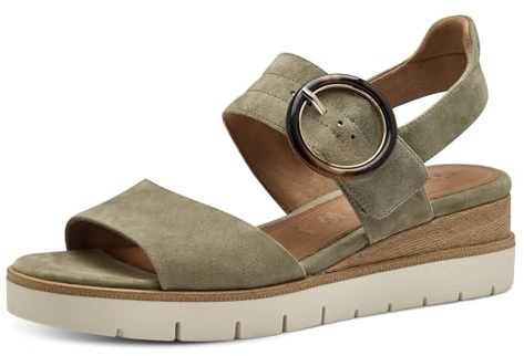Tamaris Michi Keil Sandalette beige