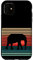 iPhone 11 Elephant - 1970s Vintage Sunset - Favorite Zoo Animal Case
