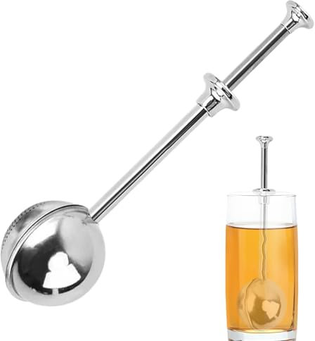 Gomice Spoon Powder Sugar Duster - Stainless Steel Powder Sugar Shaker Flour Duster Set | Stainless Steel Flour Powder Filter Spoon for Flour, Spices, Sugar