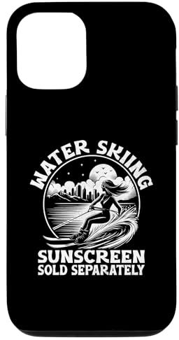 Hülle für iPhone 13 Wasserski Sonnenschutz separat erhältlich Wasserski Skifahrer
