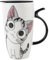 lachineuse MUG GEANT CUTE CAT - Design Chat Kawaii - 600 ml …