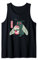 Kawaii Erdbeer-Milchshake-Karton Mothman Tank Top