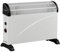 Cofan Convector radiante con termostato regulable | Potencia: 2000 W | 3 configuraciones de calor | Seguridad antivuelco | Protección contra sobrecalentamiento | Asa de transporte