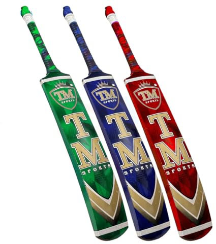 Generisch TM Sports - Tape Ball Player Edition Cricket Bats M Größe Holz Cricketschläger