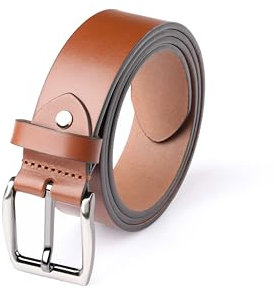 Marc Tchou Leder Gürtel (Braun, 90)