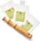 SVELNIO Inhalador de aceites esenciales de aromaterapia, barra para dejar de fumar, difusor personal de aceite esencial de madera con 3 paquetes de mechas de algodón vacías