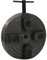 qohoio Mandrino in Legno a 4 Ganasce M18 in Acciaio Nero 150x63 mm-147833