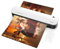 VEVOR Laminiergerät, Thermo-Laminiergerät für maximale A3-Papiergröße, 2-3 Minuten schnell warm, tragbarer Laminator, 3-5 mm Dicke, ideal für Zuhause, Büro, Geschäft oder Schulbedarf, Weiß + Schwarz