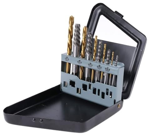 Beschichtung, langlebig, doppelseitig, zum Ausbohren beschädigter Schrauben, Entferner, Heimwerker, Entfernungswerkzeug