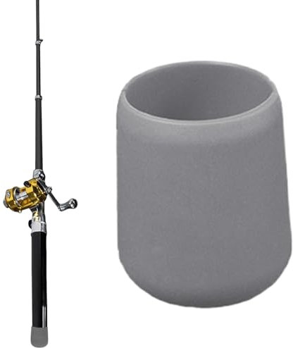 Fischereistange Butt Cap - Silicon End Protector Fish Rod Butt Cap | Anti -Slip -Fischerei -Tackle -Ausrüstung Für Anfänger -Enthusiasten -Profis Stabile Silikonendkappen: Durch Die Einbeziehung Von S