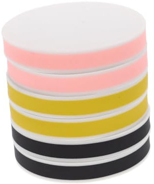 FONDOTIN 6stücke Runde Gummistempel-blöcke Für Künstler Geeignet Für -projekte Und Stempelherstellung Weiche Gummiplatten Zum Gravieren Vielseitig Einsetzbar Für Kreative Arbeiten